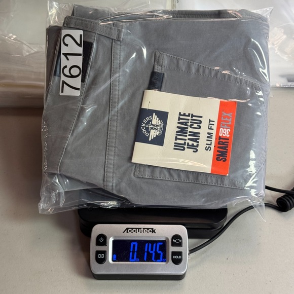 Dockers Smart Flex 360 Slim Fit Ultimate Jeans Men 28x30 Gray Flexible Waistband - Picture 16 of 16